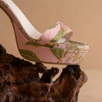 Oasis Society - Women's Olympia Raffia Platform Heel
