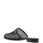 Salvatore Ferragamo - Women's Woven-design Leather Mules