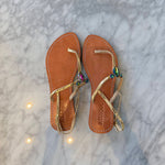 Mystique - Women's Virtual Crystal Thong Sandal