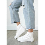 La Shoe King - Women's High Top Lug Sneakers