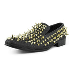 Bolano - Men's Mesa Spiked Slip-on Smoking Driving Loafer