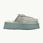 Mou - Women's Platform Suede Clog