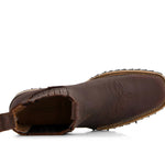 Forastero - Men's Leather Chelsea Boots With Side Zipper