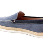 Martin Dingman - Men's Venetian Washed Canvas Loafer
