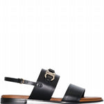 Salvatore Ferragamo - Women's Gancini-plaque Leather Sandals