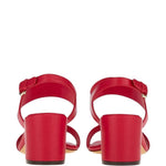 Salvatore Ferragamo - Women's Gancini-plaque Block-heel Sandals