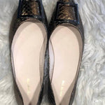 All Black - Women's Met Exotic Flats