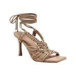 Little Secret Of Mine - Women's Vacay Ready Strappy Lace Stiletto Heels
