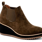 Corkys Footwear - Women's Love You A Latte Wedge Bootie