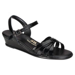 Sas - Women's Strippy Quarter Strap Wedge Sandal