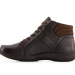 Andrea - Women's Leather Ankle Booties