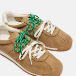 Steve Madden - Women's Mirage Suede Lace-up Sneaker