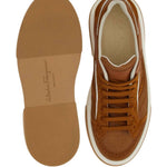 Salvatore Ferragamo - Men's Cassina Quilted Leather Low-top Sneakers