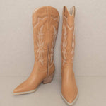 Oasis Society - Women's Ainsley Embroidered Cowboy Boot