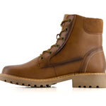 Andrea - Women's Side Zipper Lace Up Boots