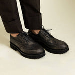 Laura Bellariva - Women's Oxford Lug Sole Shoe