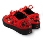 Hot Chocolate Design - Women's Chocolaticas Krampus Casual Sneaker
