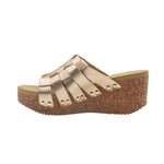Volatile - Women's Enoki Woven Slide Wedge