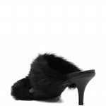 Pedro Garcia - Women's Cissy Fur-trimmed Heeled Sandals