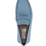 Salvatore Ferragamo - Men's Round Toe Leather Loafers