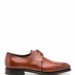 Salvatore Ferragamo - Men's Leather Lace Up Derby Shoes
