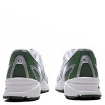 740 - White/Alpine Green/Silver Metallic
