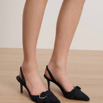 Veronica Beard - Women's Loralyn Slingback Buckle Heel
