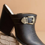 Oasis Society - Women's Dixie Western Inspired Mules