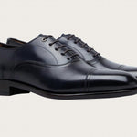 Salvatore Ferragamo - Men's Gancini Oxford Leather Shoes