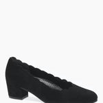 Gabor - Women's Gigi Scallop Edge Block Heel Pump