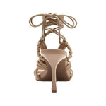 Little Secret Of Mine - Women's Vacay Ready Strappy Lace Stiletto Heels