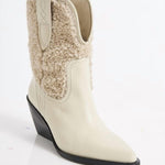 Free People - Women's Pitchfork Shearling Western Boot