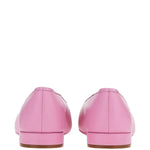 Salvatore Ferragamo - Women's Buckle Leather Ballerina Flats