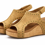 Corkys Footwear - Women's Carley Studded Wedge