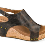 Corkys Footwear - Women's Carley Crinkle Wedges
