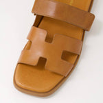 Django & Juliette - Women's Nodette Flat Leather Sandal