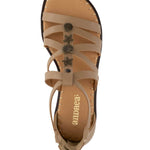 Andrea - Women's Gladiator-inspired Flat Sandal