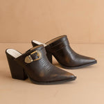 Oasis Society - Women's Dixie Western Inspired Mules