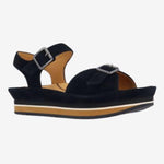 L'Amour Des Pieds - Women's Vardant Kid Suede Leather Sandal