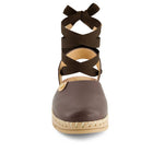 Andrea - Women's Textile Ribbon Lace Flats