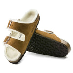 Birkenstock - Women's Arizona Fur Narrow Sandal
