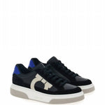 Salvatore Ferragamo - Men's Gancini Panelled Leather Sneakers