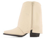 Andrea - Women's Foldover Italian Western Style Boots
