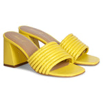 Saint G - Women Bethany Leather Block Heel