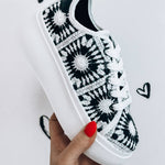 Dirty Laundry - Women's Recreation Platform Crochet Sneaker