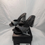 Aqua - WOMEN'S DAISY SATIN STONES MULES