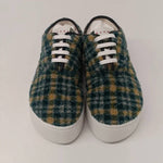 Marni - Men's Tartan Check Wool Platform Low-top Sneakers