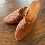 Village Thrive - Women's Palma Leather Heeled Mules