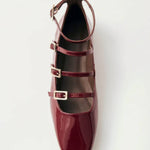 Alohas - Women's Luke Onyx Leather Ballet Flats