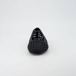 Cushionaire - Women's Weavy Squared Toe Woven Ballet Flats